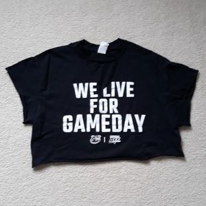 Bryant University Cropped Short Sleeve